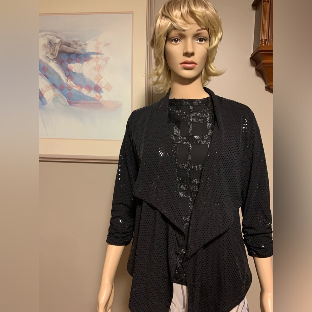 Clara Sun Woo jacket/ sweater small black